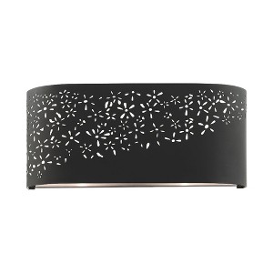 Livex Lighting Noria 2 - Light Vanity in  Black - 1 of 2