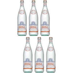 Acqua Panna Natural Spring Water 25.36 Fluid Ounce (75Cl) Glass Bottles (Pack of 6) - 1 of 2