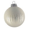 Glass Christmas Tree Ornaments - 67mm/2.63" [4 Pieces] Decorated Balls from Christmas by Krebs Seamless Hanging Holiday Decor - 2 of 4