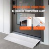 VEVOR Door Threshold Ramp, 2" Rise, 800 lbs Load Capacity, Door Ramp for Wheelchairs, Aluminum Threshold Ramp for Doorways - 3 of 4