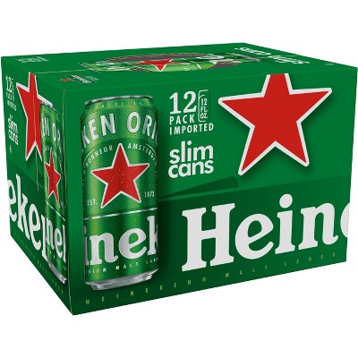 Heineken Original Lager Beer  - 12pk/12 fl oz Cans