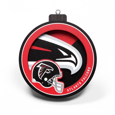 NFL Atlanta Falcons 3D Logo Series Ornament