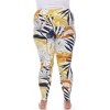Plus Size Super Soft Tropical Printed Leggings - 4 of 4