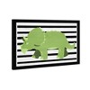 21" x 15" Folk Triceratops Animals Framed Art Print - Wynwood Studio: Modern Decor, Digital Artwork, Plastic Frame, Wire Mount - 2 of 4