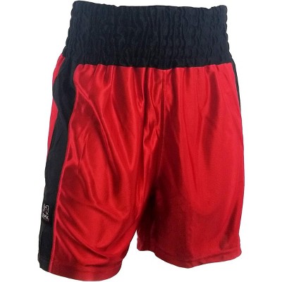 Rival Boxing Dazzle Traditional Cut Competition Boxing Trunks - Red ...