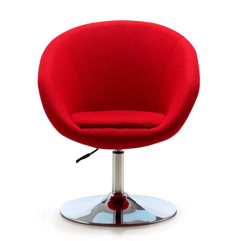 Set of 2 Hopper Wool Blend Adjustable Height Chairs - Manhattan Comfort, 4 of 7