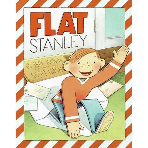 Flat Stanley - by Jeff Brown (Hardcover)