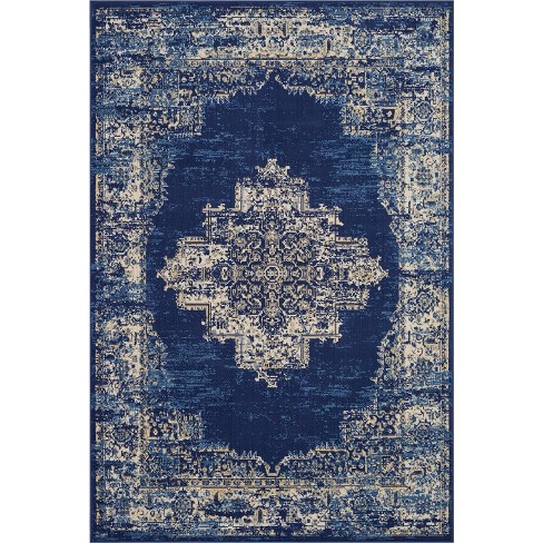 blue area rugs canada