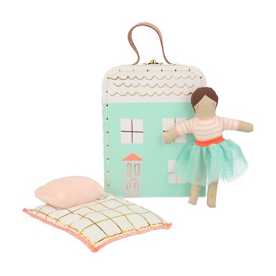 Meri Meri Lila Mini Suitcase Doll (Pack of 1)