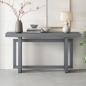 Modern Grey Console Table: Stylish Elegance for Every Space
