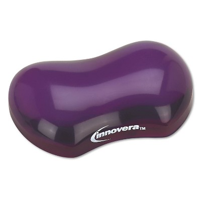 Mouse Pad with Gel Wrist Rest, 8.25 x 9.62, Purple - ASE Direct