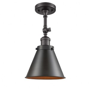 Appalachian - 1 Light Semi-Flush Mount In Traditional Style-16 Inches Tall and 8 Inches Wide - 1 of 3