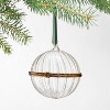 Glass and Brass Fluted Hinge Ornament - Hearth & Hand™ with Magnolia - 3 of 4