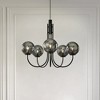 ALOADECOR Modern Glam Glass Globe Bubble Chandelier Sputnik  Hand Blown Glass Pendant Light For Living Room - 3 of 4