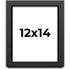 PosterPalooza | Flat Black Picture Frame - UV Acrylic, Foam Board Backing, Hanging Hardware - 2 of 4