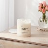 2 Wick Glass Coconut Water and Orchid Jar Candle 14oz - Threshold™ - 2 of 3