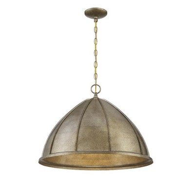 Chelsea Gold Dome Pendant Light with Metal Finish