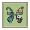 24" x 24" Blake Things with Wings Butterfly by Heather Rosas Framed Printed Acrylic Gray - Kate & Laurel All Things Decor - 2 of 4