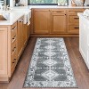 Washable Farmhouse Area Rug,Low-Pile Non-Slip Indoor Carpet for Bedroom, Nursery, Playroom, Dining Room & Kitchen - 4 of 4