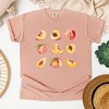 Simply Sage Market Peach Chart Garment Dyed Tee - 3 of 4