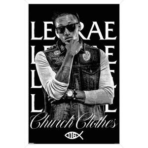 Trends International Lecrae - Church Clothes Framed Wall Poster Prints - 1 of 4