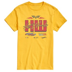 Men's - Hot Wheels - HW Badges Short Sleeve Graphic T-Shirt - 1 of 4