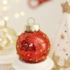 25 Pcs Christmas Ball Ornaments, 2.36 Inch Shatterproof Clear Xmas Tree Decorations for Christmas Tree, Party, Wedding - 4 of 4