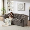 ORRD Green Chenille Cloud Sofa, 94" Modern Fluffy Couch with Deep Seat for Living Room, Plush Upholstered Apartment & Office Furniture - 4 of 4