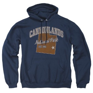 Men's Canyonlands National Park State Line Pull-Over Hoodie - 1 of 4
