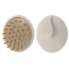 Unique Bargains Hair Shampoo Brush 3.54"x3.15"x2.95" Earthy Yellow 1 Pc - 4 of 4