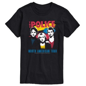 Men's - The Police - Police North American Tour Short Sleeve Graphic T-Shirt - 1 of 3