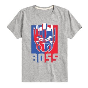Boys' - Transformers - Op Boss Short Sleeve Graphic T-Shirt - 1 of 4