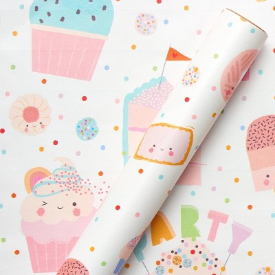 Birthday Cupcakes Wrapping Paper - Spritz™