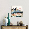 Golden Peaks by SpaceFrog Designs Unframed Wall Canvas - iCanvas - 3 of 3