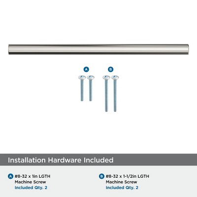 Versa Polished Nickel 7-9/16" Cabinet Drawer Pull