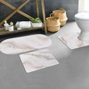 Evideco French Home Goods Decorative  Bath Mats – Ultra Absorbent Quick Dry Rug with Anti-Slip Rubber Backing - 2 of 4
