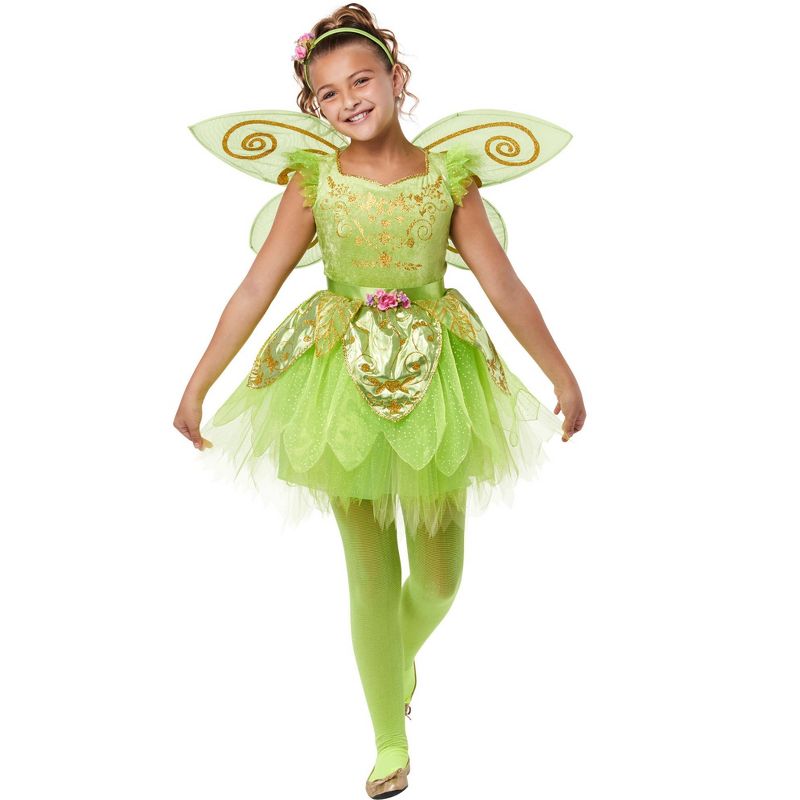 Rubies Green Fairy Girl's Costume, 1 of 5