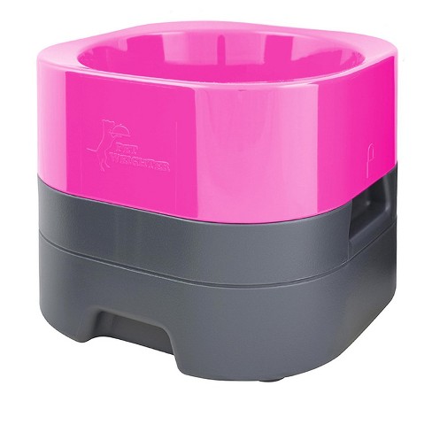 Pet Weighter Elevated Raised Weighted No-spill Non-slip Fillable Easy-clean  Water And Food Bowl For Dogs And Cats - Large, Hot Pink : Target