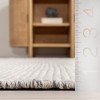 Nuloom Orli Solid 2x3 Wool Accent Indoor Area Rug for Living Room Bedroom Dining Room Entryway Kitchen, Ivory/Grey - 3 of 4