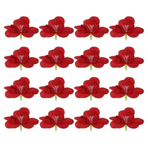 Unique Bargains Artificial Silk Wrinkle-Resistant Realistic Artificial Flowers 24 Pcs - 1 of 4