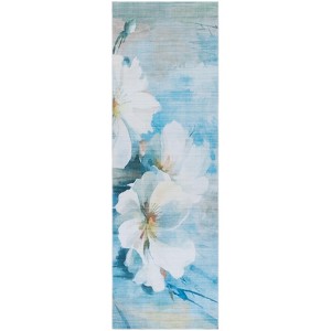 Malibu MBU851  Machine Washable Skid-Resistant Power Loomed Indoor Rugs - Safavieh - 1 of 4