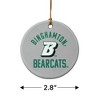 Binghamton Bearcats Porcelain Holiday Christmas Tree Ornament - 3 of 4