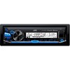 JVC KD-X33MBS Mechless Bluetooth Marine Radio and a pair of JVC CS-DR6200M 6.5" Black Marine Coaxial Speakers - 3 of 4