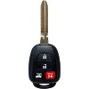 Car Keys Express Toyota Simple Key TORH-E4TZ1SK: Auto Remote, Black, Radio Frequency, Lithium Battery Included - image 3 of 4