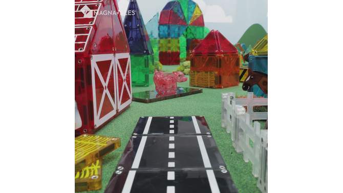 MAGNA-TILES XTRAS Roads, 2 of 8, play video