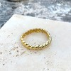 Adornia 14k Gold Plated Macaroni Stretch Bracelet - 3 of 4