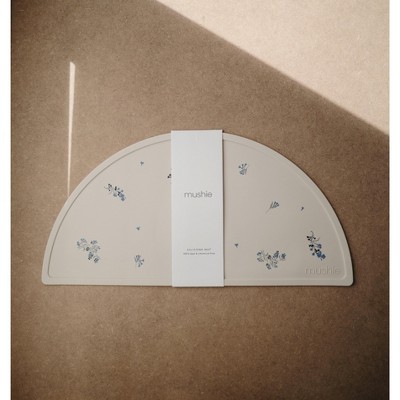 Cream Silicone Kids Placemat with Kite Design