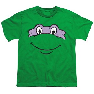 Teenage Mutant Ninja Turtles Donatello Smallile Kids T Shirt For Youth  Kelly Green  X Small - 1 of 4