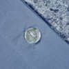 Sapphtopaz 3-Piece Twin/Twin XL Velvet Duvet Cover Set, Diamond Quilted Twin Quilt Bedding Set with Sham & Pillow - 2 of 4