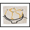 Amanti Art Line art pear by Little Dean Wood Framed Wall Art Print - 4 of 4
